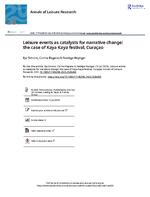 Leisure events as catalysts for narrative change: the case of Kaya Kaya festival, Curaçao